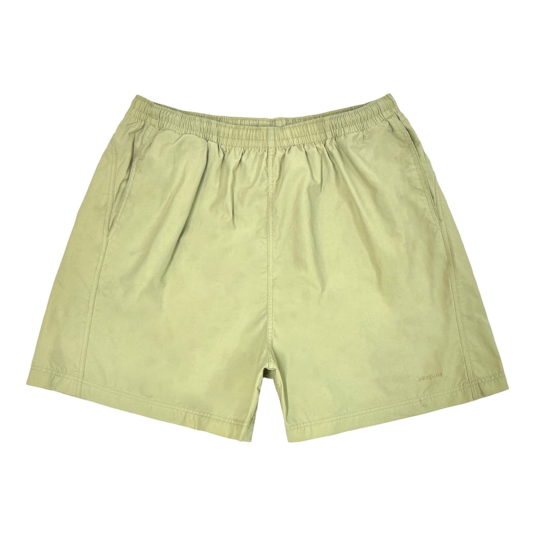 1990’S PATAGONIA GREEN 3.5 INCH ATHLETIC SHORTS SMALL