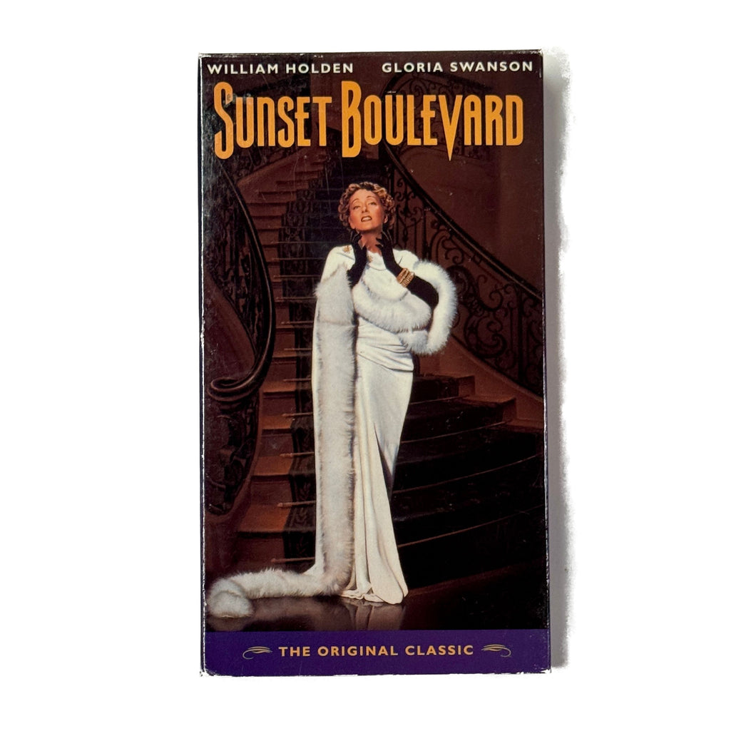 SUNSET BOULEVARD VHS TAPE