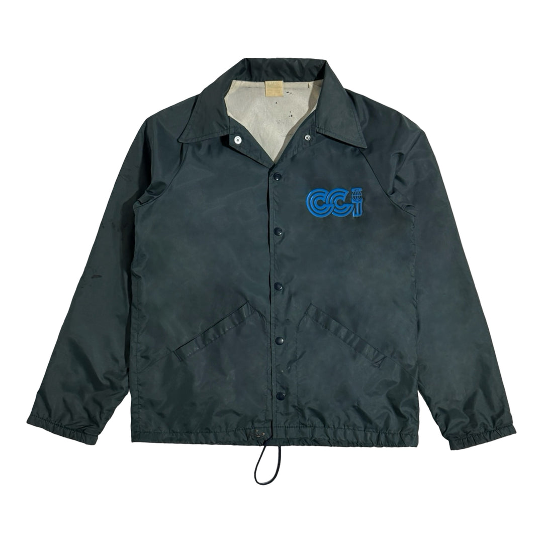 1970’S CCI TRUCKING MADE IN USA CROPPED COACHES JACKET MEDIUM