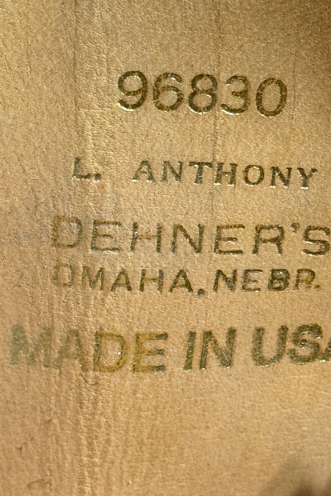 1990’S DEHNER’S NEBRASKA MADE IN USA BLACK LEATHER MOTORCYCLE RIDING BOOTS 11