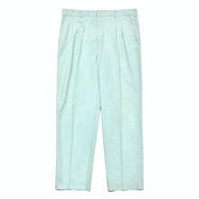 Load image into Gallery viewer, 1970’S PETER ENGLAND MADE IN USA HIGH WAISTED PLEATED MINT TROUSERS 34 X 30
