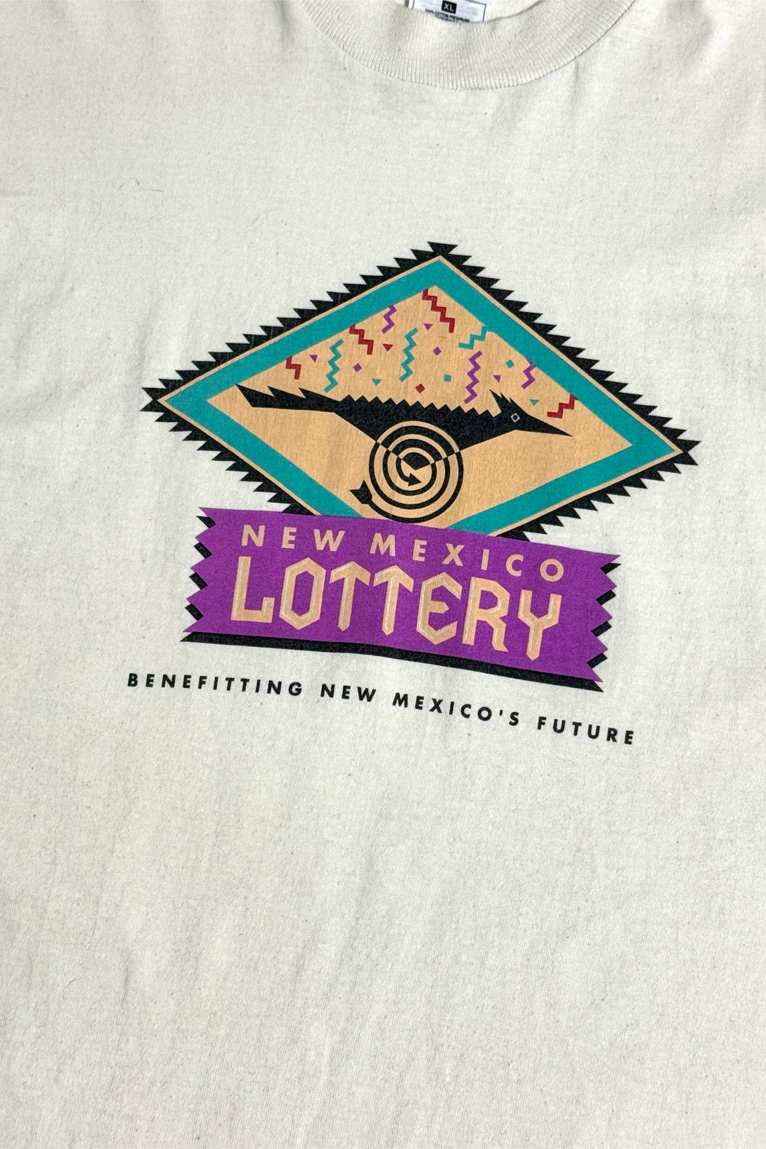 1990’S NEW MEXICO LOTTERY MADE IN USA SINGLE STITCH S/S T-SHIRT X-LARGE