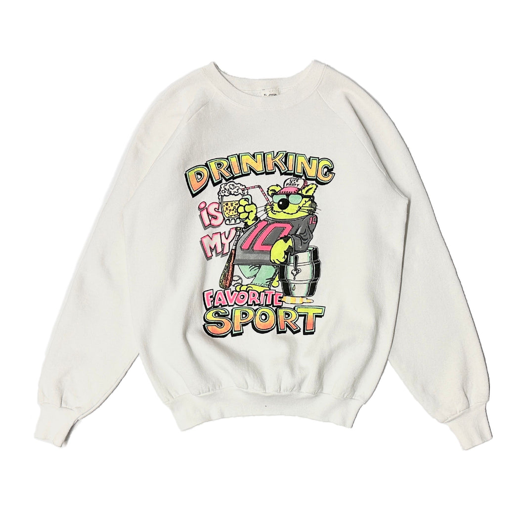 1990’S SPORTS MADE IN USA CREWNECK SWEATER LARGE