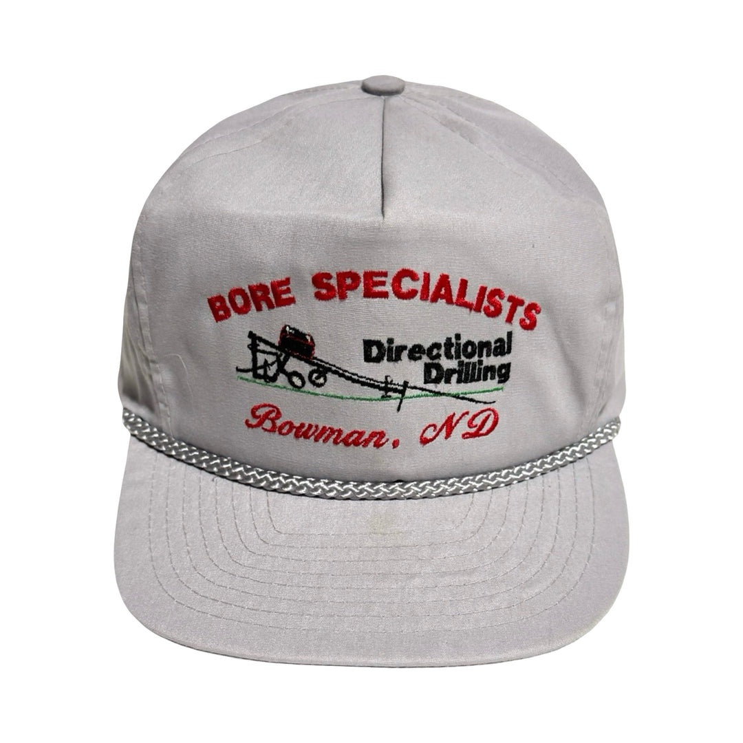 1990’S BORING SPECIALISTS TWILL ROPE TRUCKER HAT