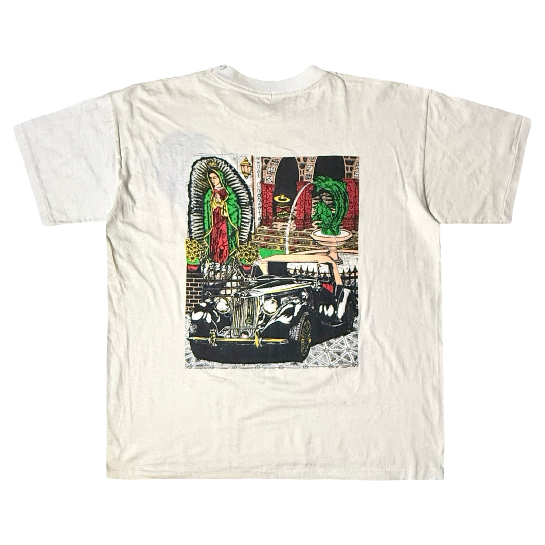 1990’S AZTEC LOWRIDER GUADALUPE SINGLE STITCH S/S T-SHIRT X-LARGE