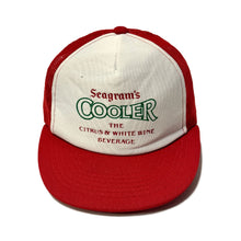 Cargar imagen en el visor de la galería, 1990’S SEAGRAMS COOLER FOAM &amp; MESH TRUCKER HAT
