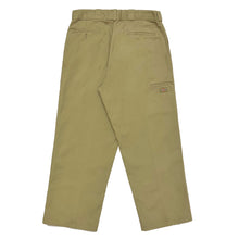 Load image into Gallery viewer, 1990’S DICKIES MADE IN USA COTTON DOUBLE KNEE WORKWEAR KHAKI CHINOS 36 X 30
