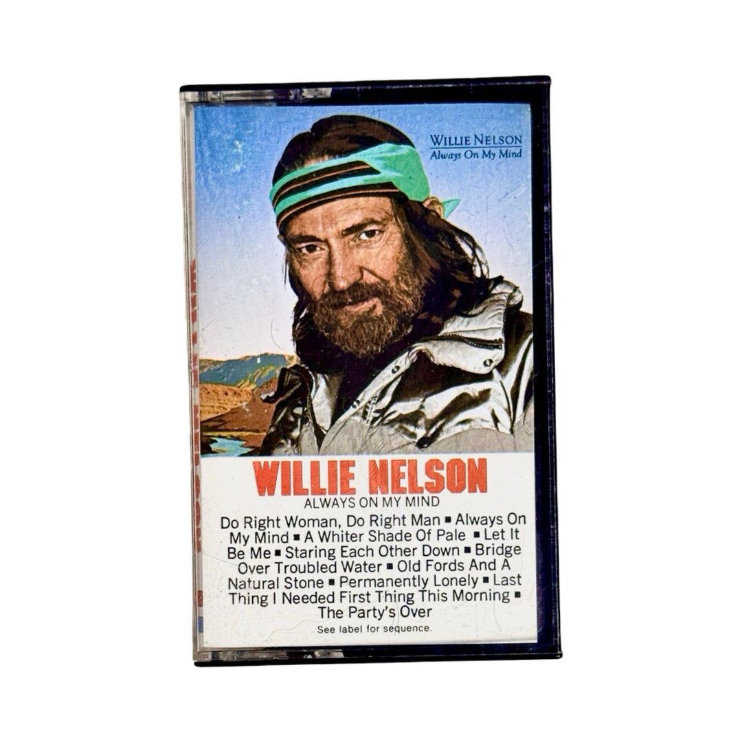 WILLIE NELSON ALWAYS ON MY MIND CASSETTE TAPE