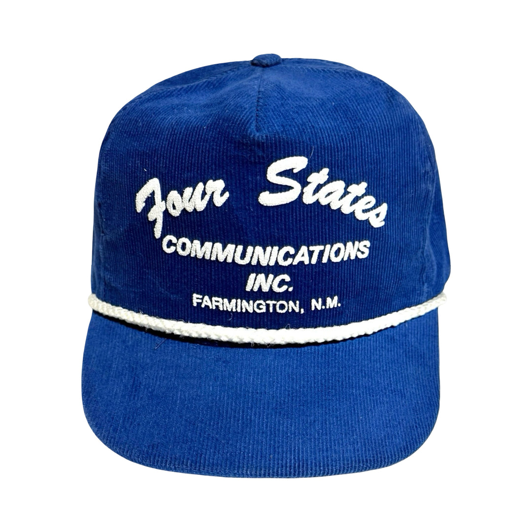 1990’S FOUR STATES CORDUROY ROPE TRUCKER HAT
