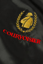 Cargar imagen en el visor de la galería, 1980’S COURVOISIER MADE IN USA REVERSIBLE SATIN BASEBALL JACKET X-LARGE
