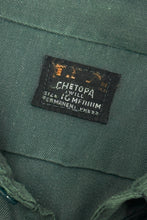 Cargar imagen en el visor de la galería, 1960’S LEE CHETOPA MADE IN USA THRASHED SELVEDGE TWILL WORKWEAR SHIRT MEDIUM
