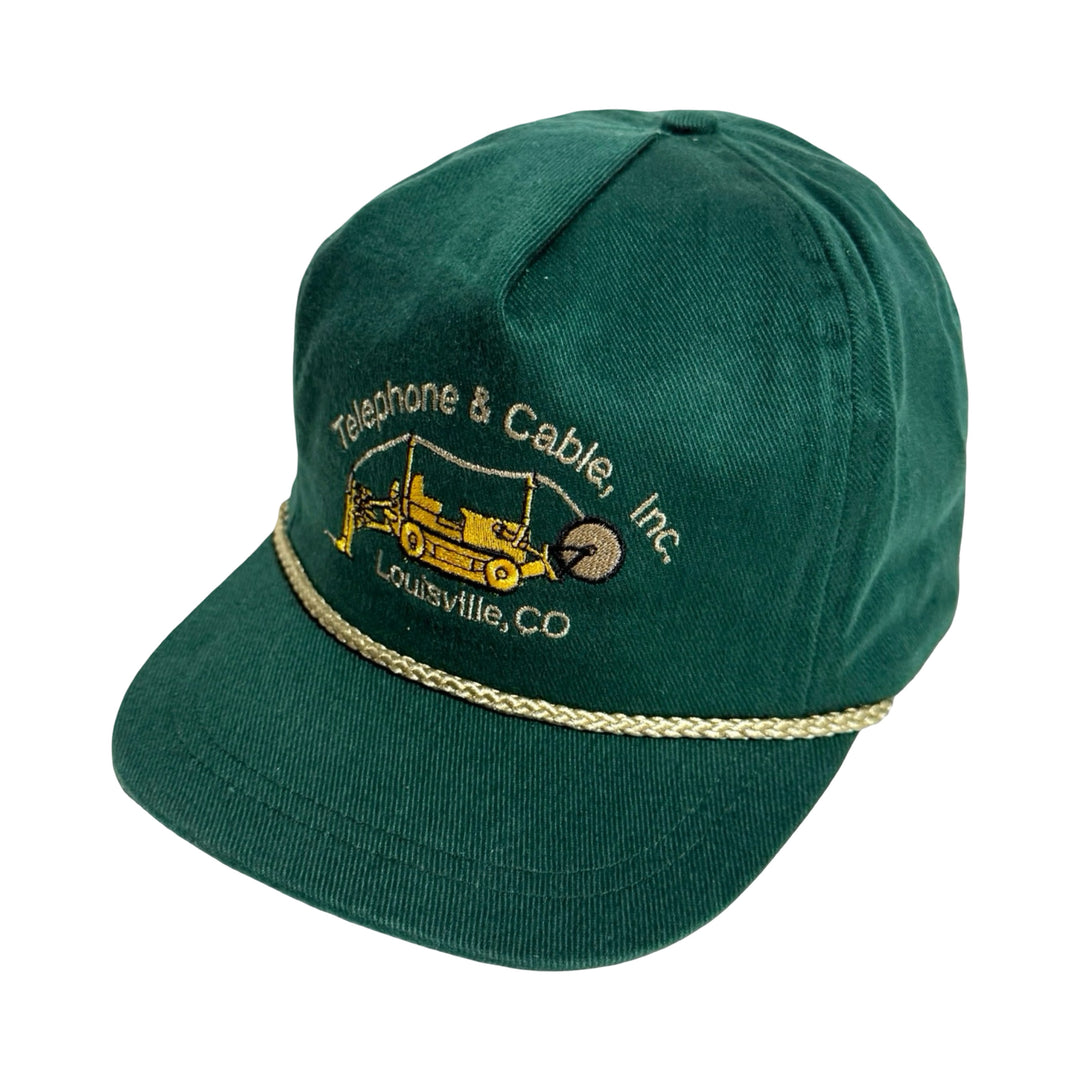 1990’S CABLE DIGGERS TWILL CONTRAST ROPE TRUCKER HAT