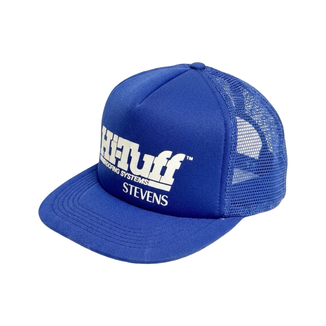 1990’S HI-TUFF ROOFING BLUE FOAM & MESH TRUCKER HAT