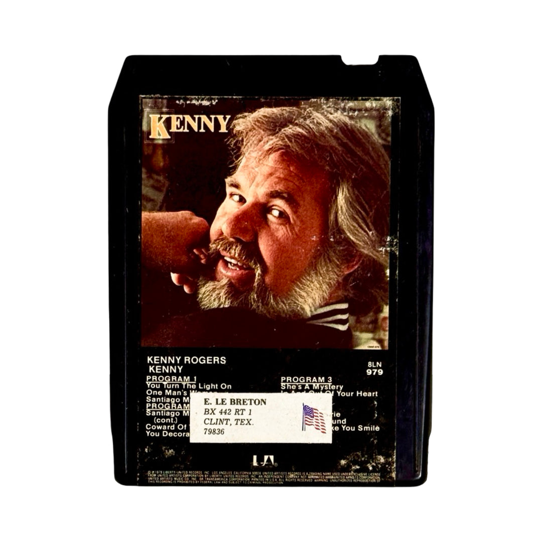 KENNY ROGERS 8 TRACK TAPE