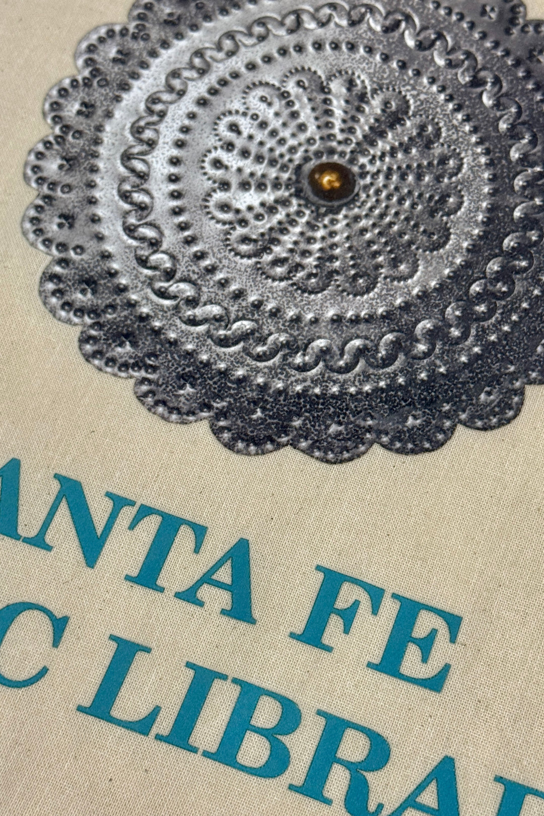 1990’S SANTA FE PUBLIC LIBRARY TOTE BAG
