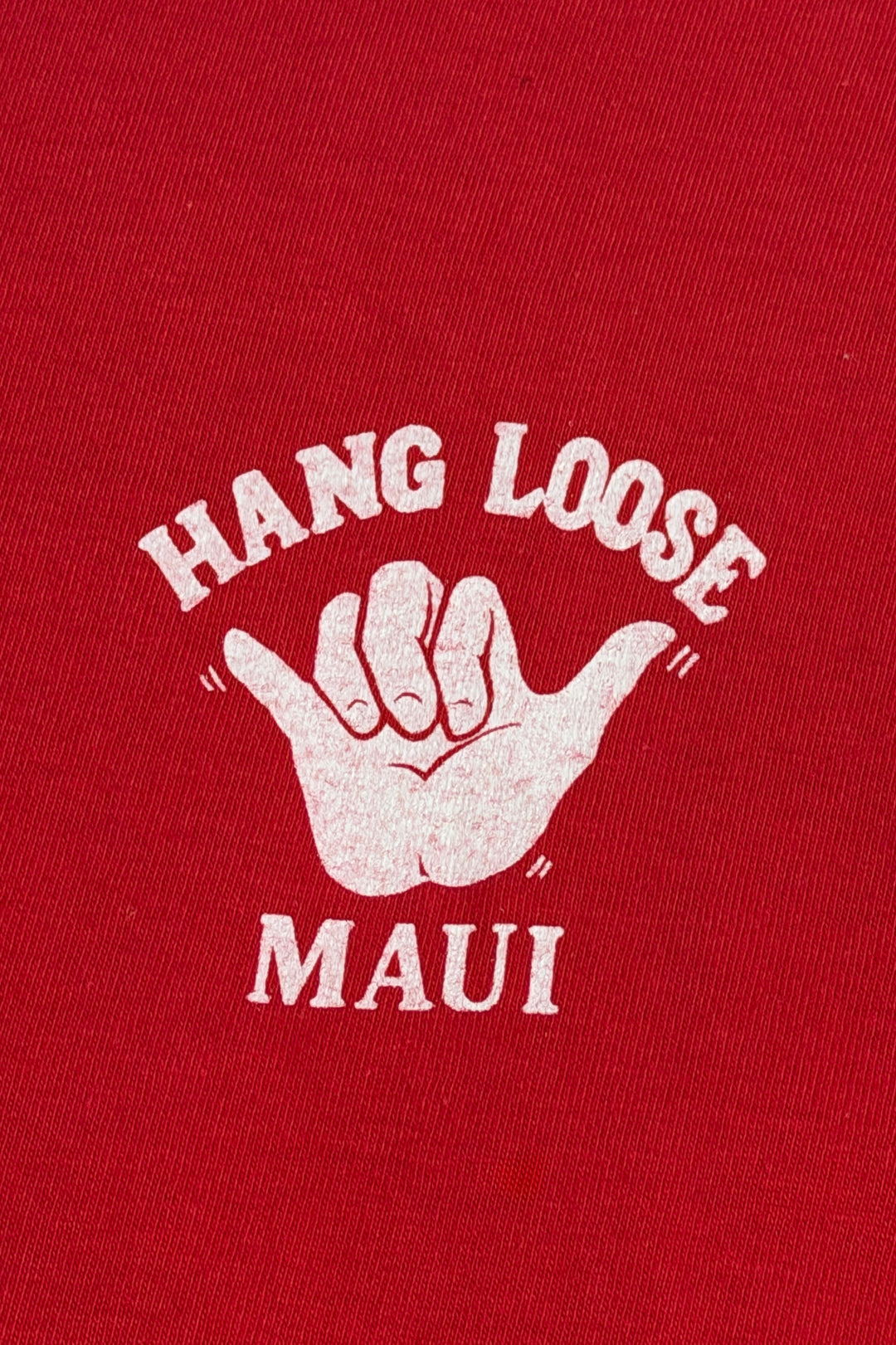 1970’S DEADSTOCK HANG LOOSE MAUI MADE IN USA SINGLE STITCH S/S T-SHIRT MEDIUM
