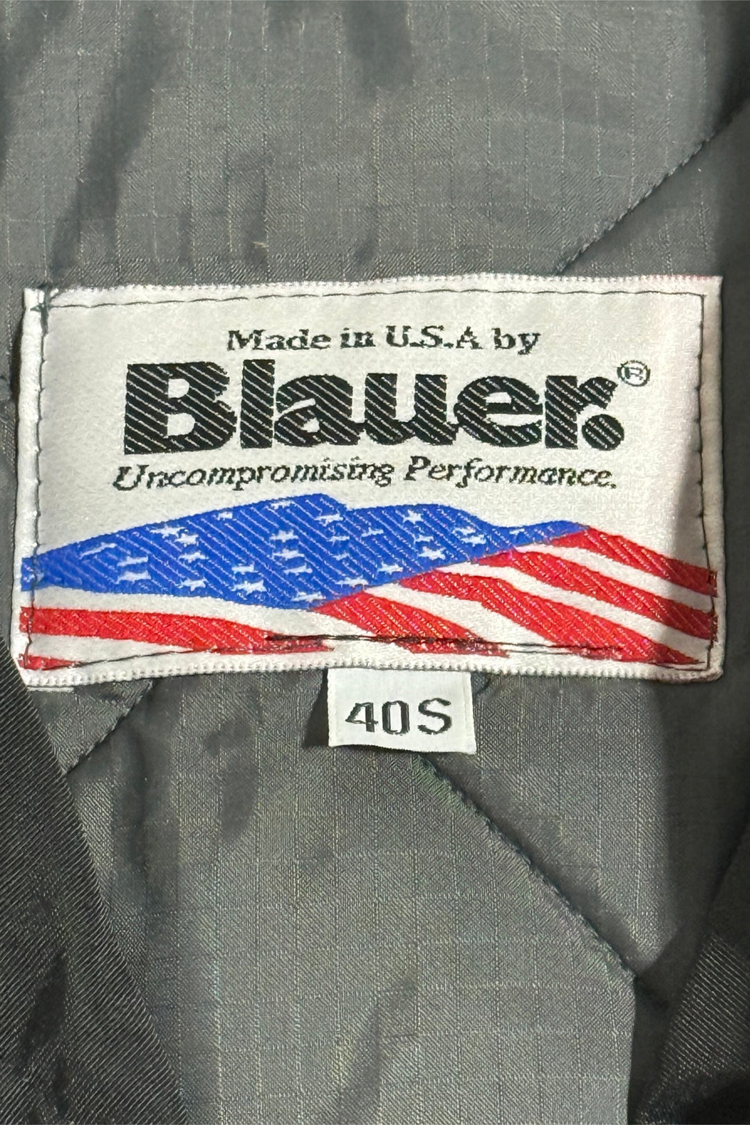 1990’S BLAUER MADE IN USA CROPPED ZIP OUT LINER WORKWEAR JACKET MEDIUM
