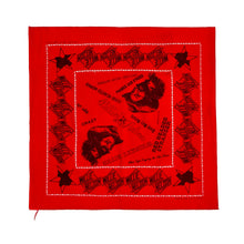Load image into Gallery viewer, 1970’S WILLIE NELSON MADE IN USA COLORFAST SELVEDGE BANDANA
