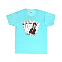 Cargar imagen en el visor de la galería, 1980’S ELVIS KING OF HEARTS MADE IN USA SINGLE STITCH S/S T-SHIRT MEDIUM
