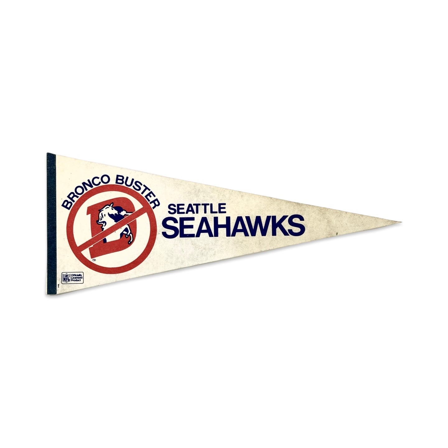 1980’S SEATTLE SEAHAWKS BRONCOS BUSTER PENNET FLAG