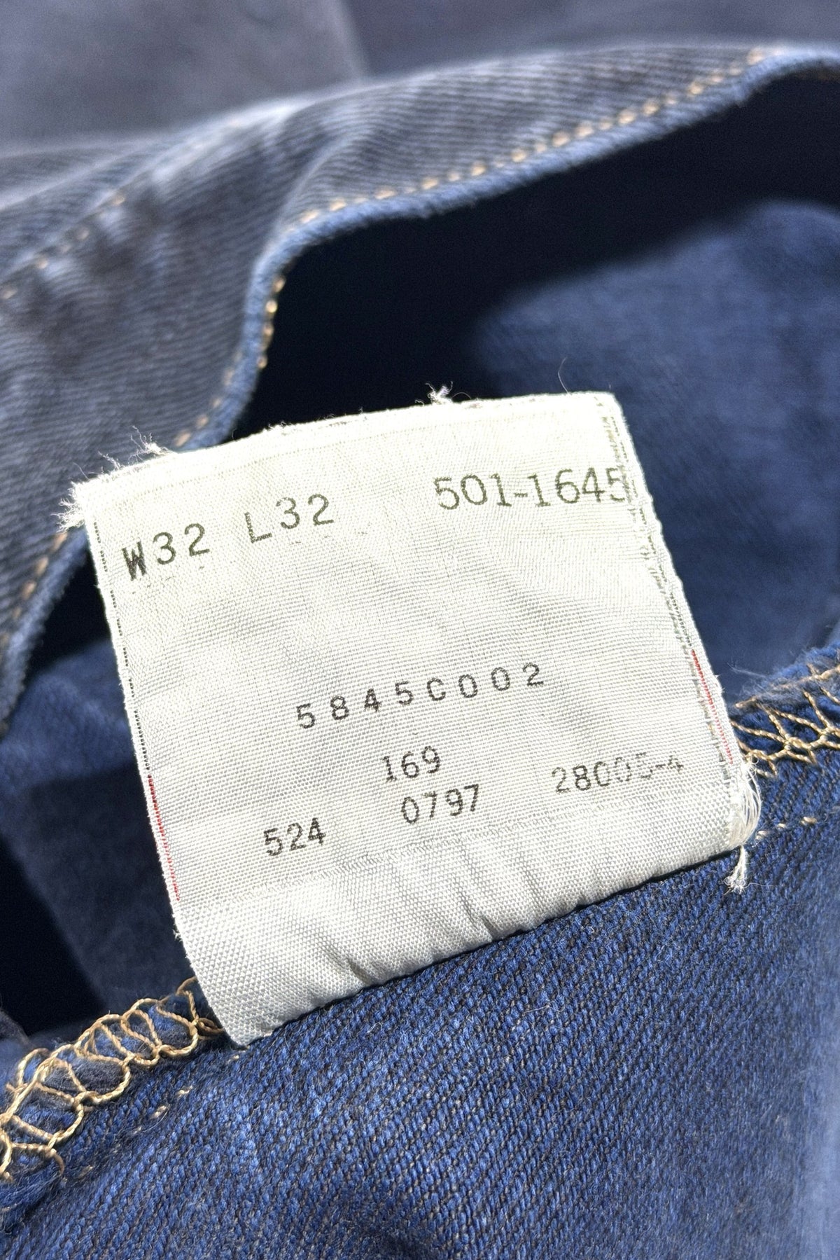 1990's Levi's 501 made in USA black overdye straight leg denim jeans 30 x 32
