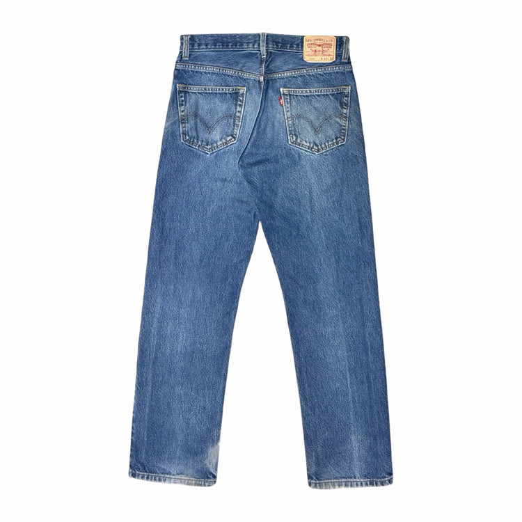 Levi's 505 jeans back