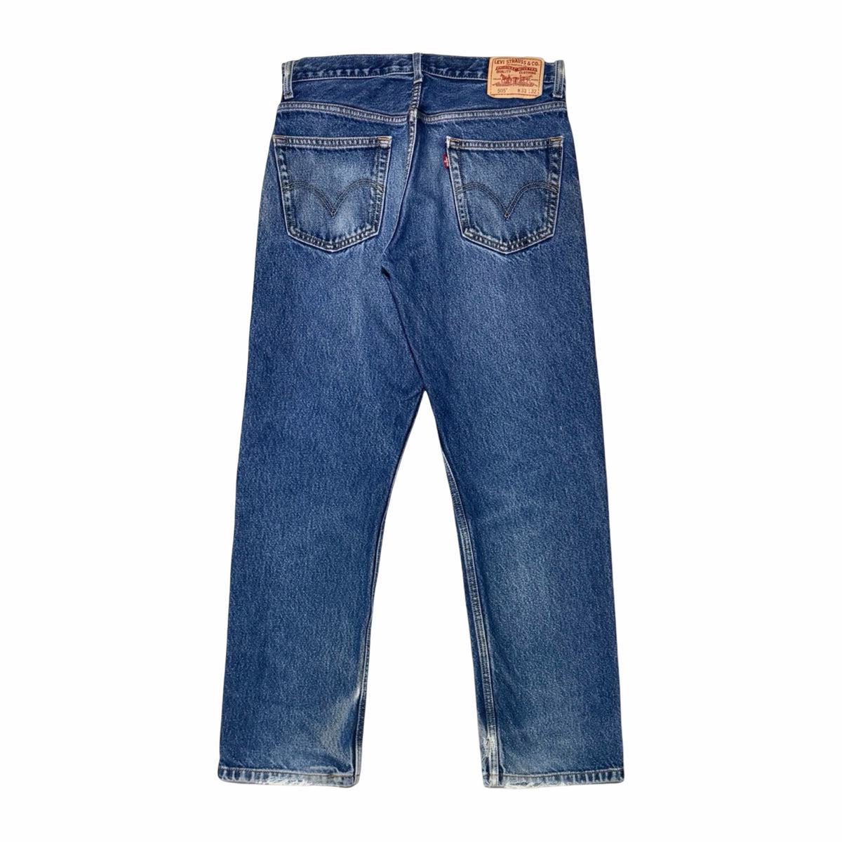 Levi's 505 jeans back