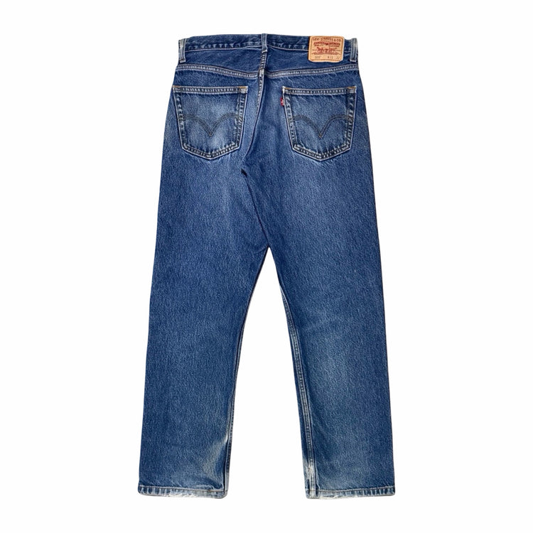 Levi's 505 jeans back