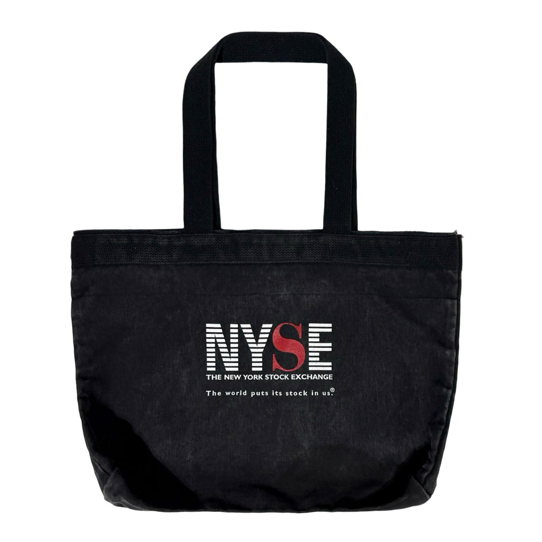 1990’S NEW YORK STOCK EXCHANGE LARGE CANVAS TOTE BAG