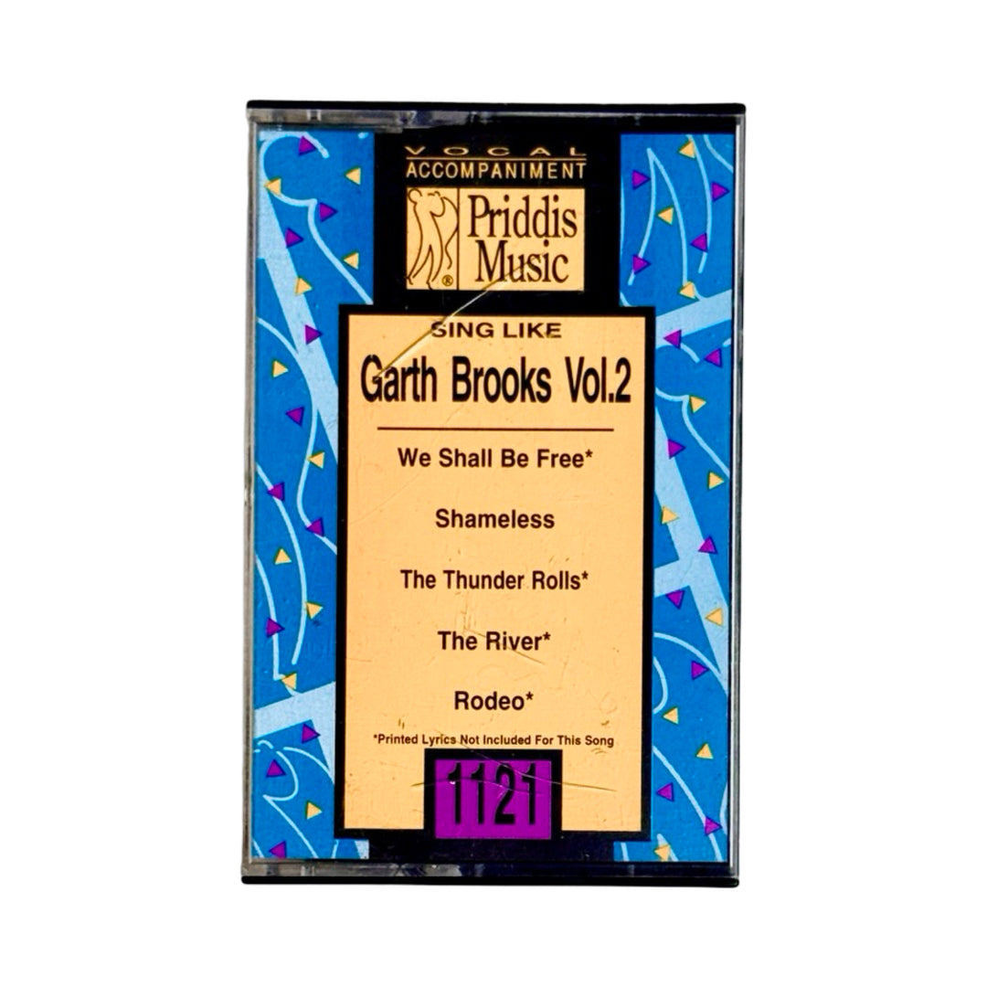 SING LIKE GARTH BROOKS CASSETTE TAPE