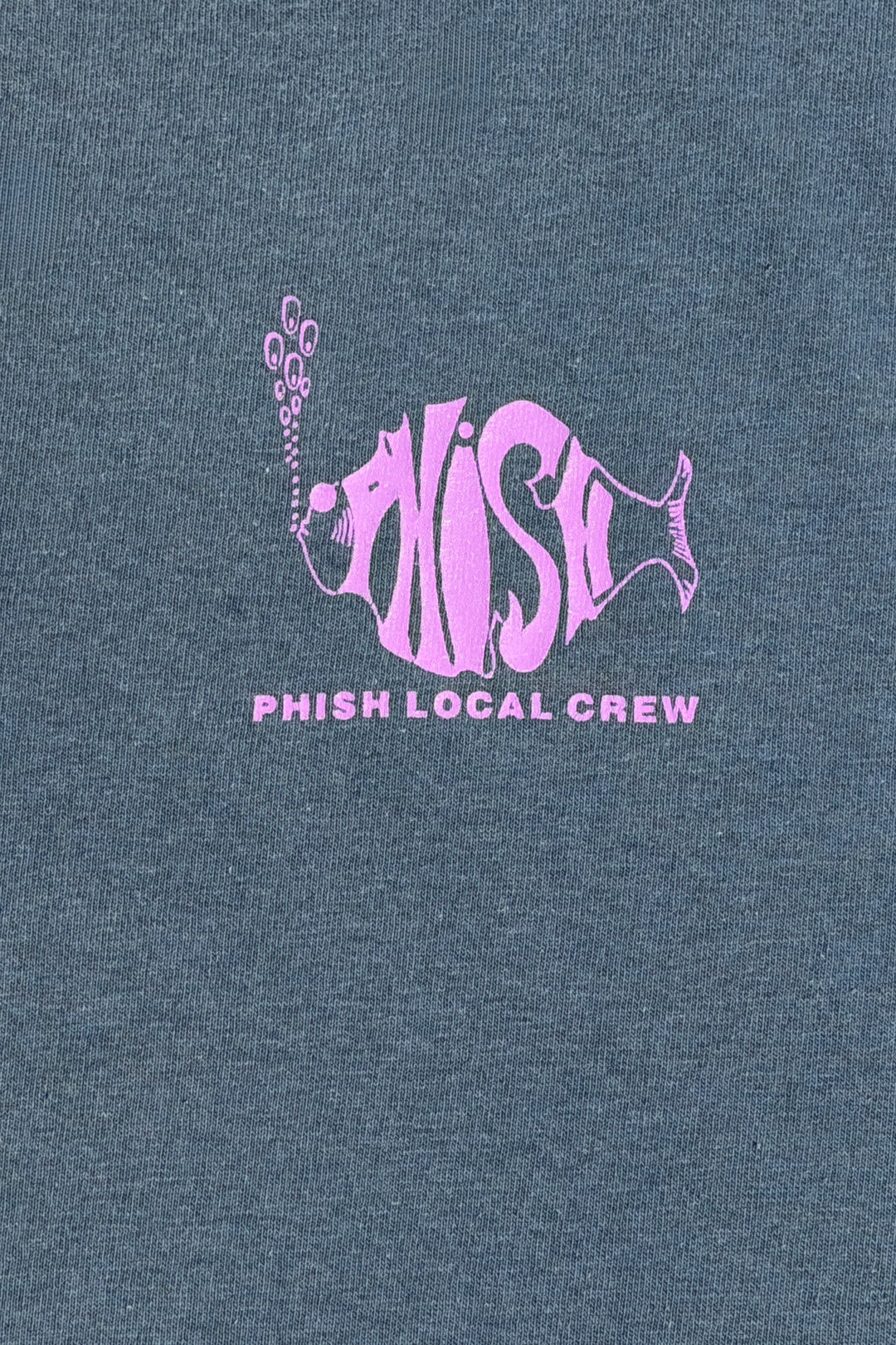 1990’S PHISH 1999 TOUR LOCAL CREW BAND S/S T-SHIRT X-LARGE