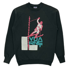 Cargar imagen en el visor de la galería, 1980’S VAURNET FRANCE MADE IN USA SKI RAGLAN SLEEVE FLEECE SWEATESHIRT MEDIUM
