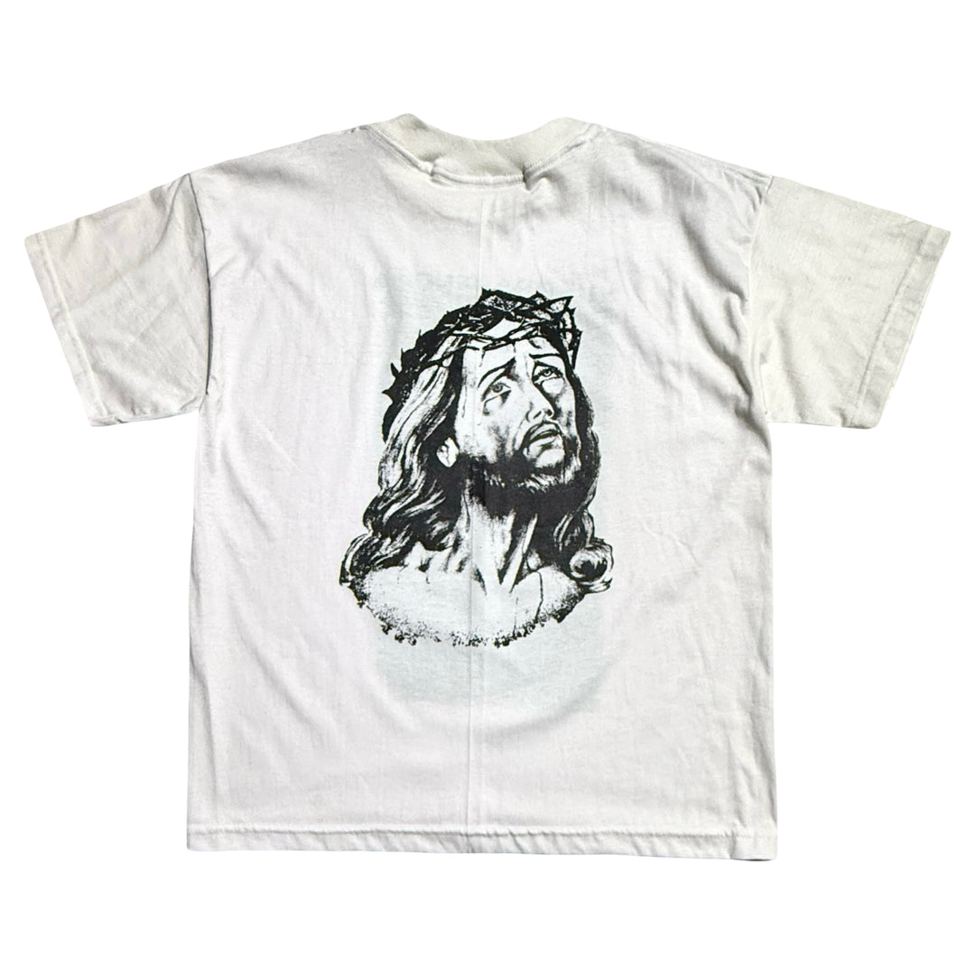 1990’S DEADSTOCK NUESTRA SENORA GUADALUPE DUAL PRINT S/S T-SHIRT X-LARGE