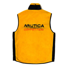 Load image into Gallery viewer, 1990’S NAUTICA MADE IN USA SHERPA FLEECE SWEATER VEST X-LARGE
