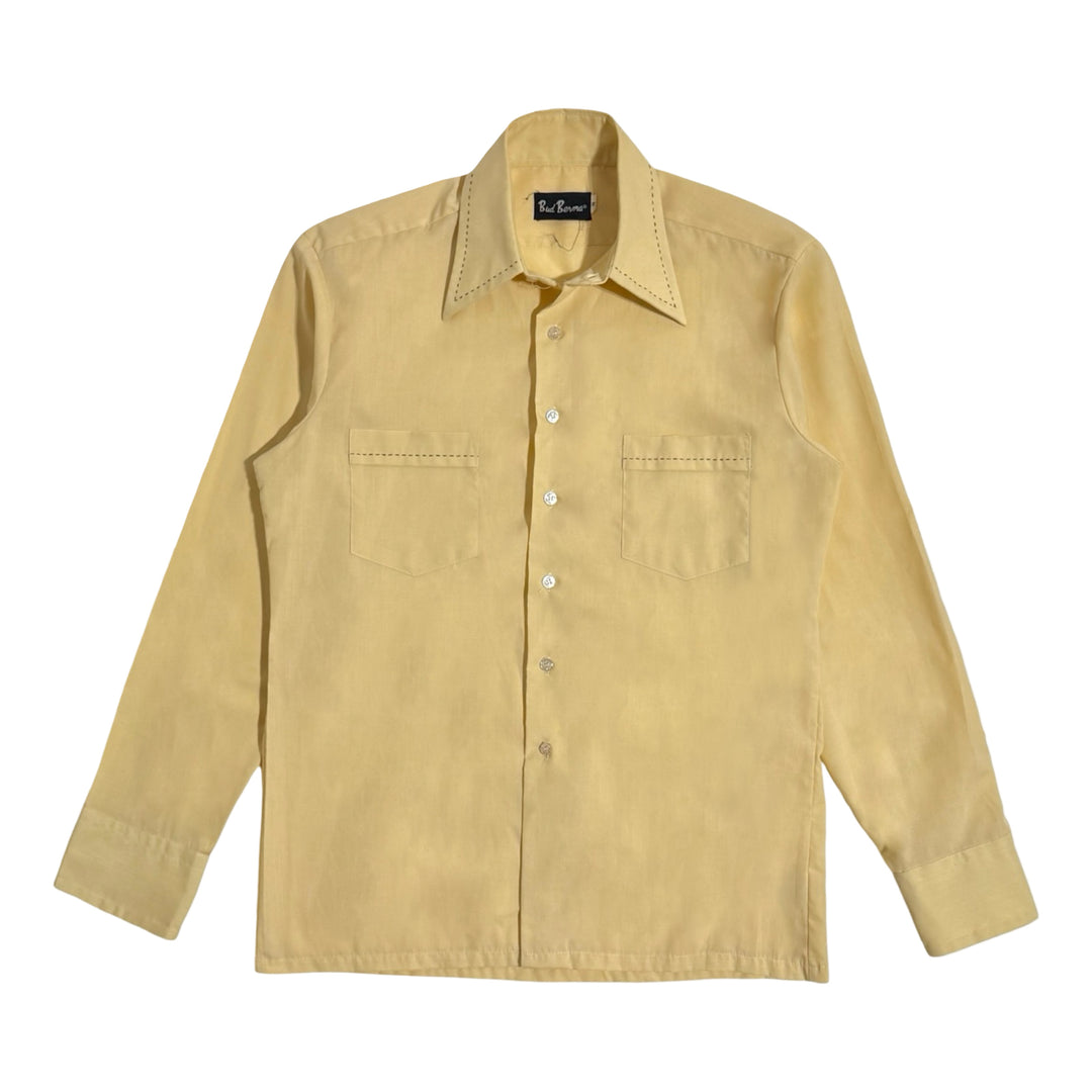 1970’S BUD BERMA MADE IN USA DISCO DETAIL L/S B.D. SHIRT MEDIUM