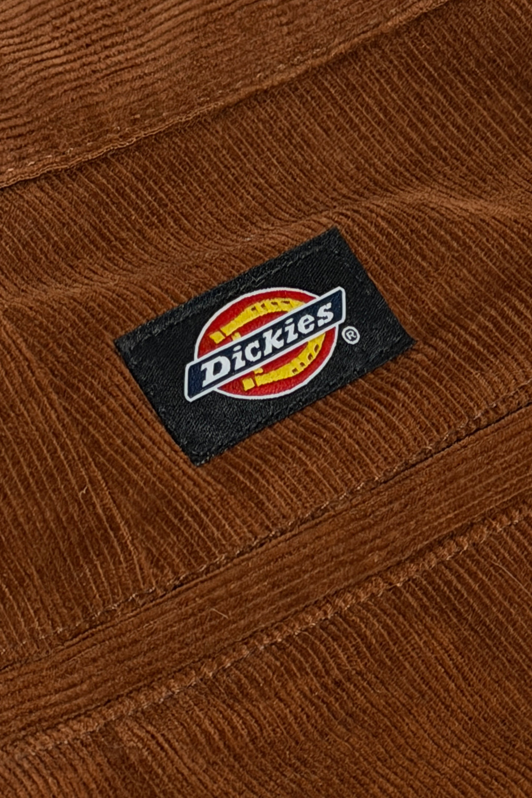 1990’S DICKIES MADE IN USA BROWN CORDUROY WORKWEAR PANTS 34 X 30