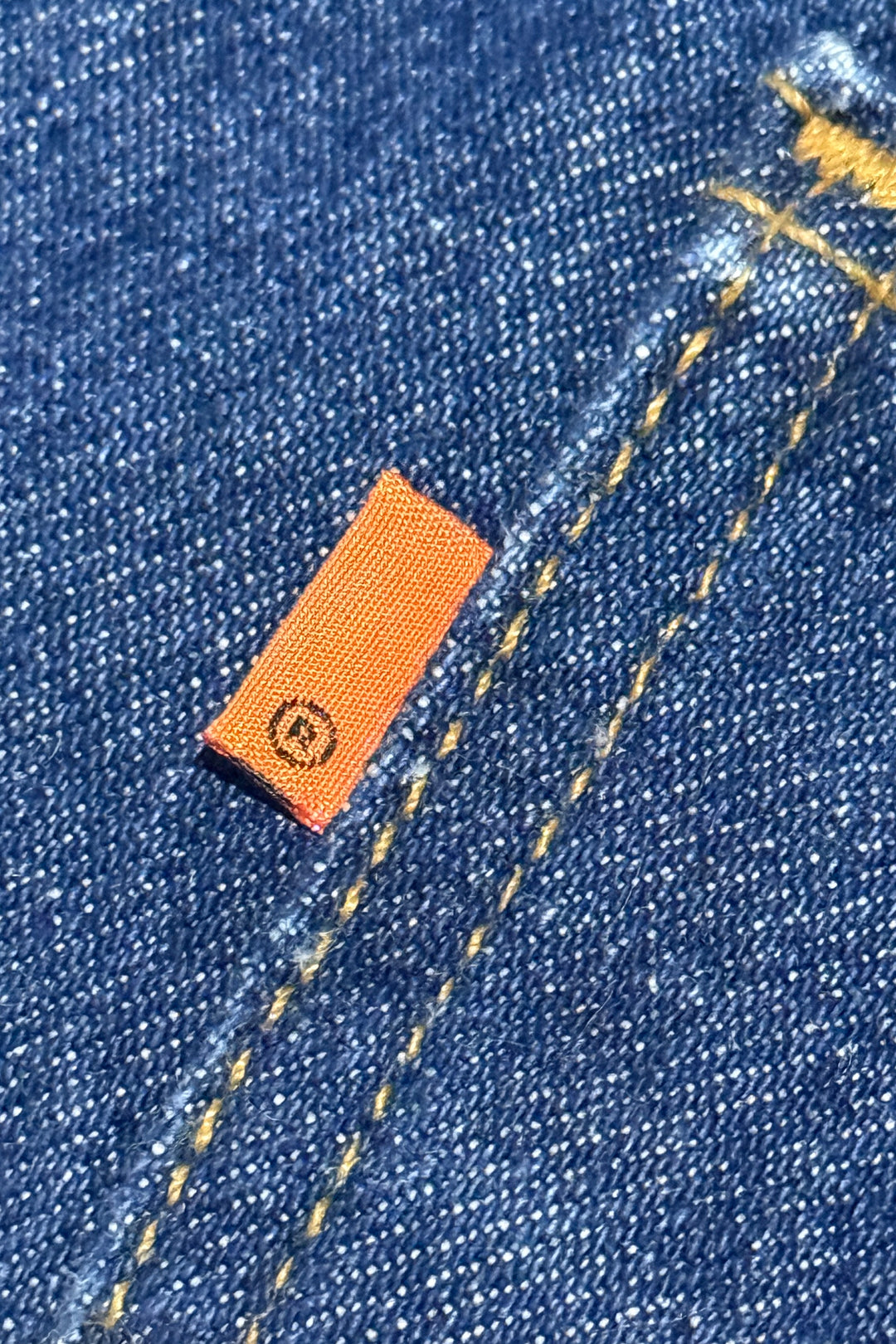 1990'S LEVI'S MADE IN USA 517 ORANGE TAB DARK WASH WESTERN BOOT CUT DENIM JEANS 36 X 36