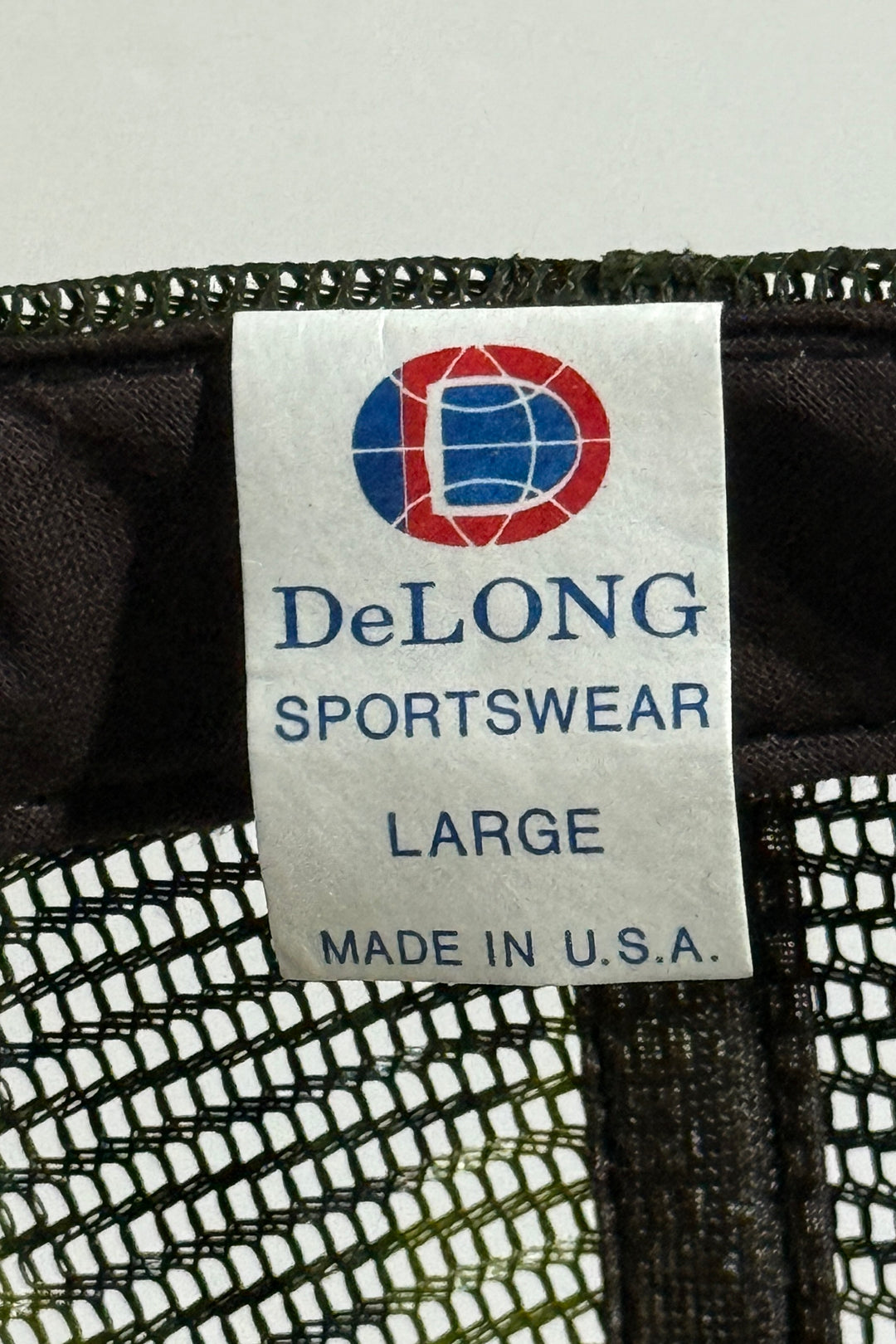 1970’S DUCKS UNLIMITED MADE IN USA HUNTING CAMO FOAM & MESH TRUCKER HAT