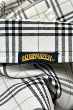 Load image into Gallery viewer, 1990’S LOWRIDER PLAID S/S B.D. LOUNGE SHIRT X-LARGE
