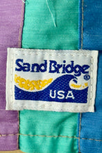 Cargar imagen en el visor de la galería, 1970’S SUN BRIDGE MADE IN USA SWIM SURF SHORTS LARGE
