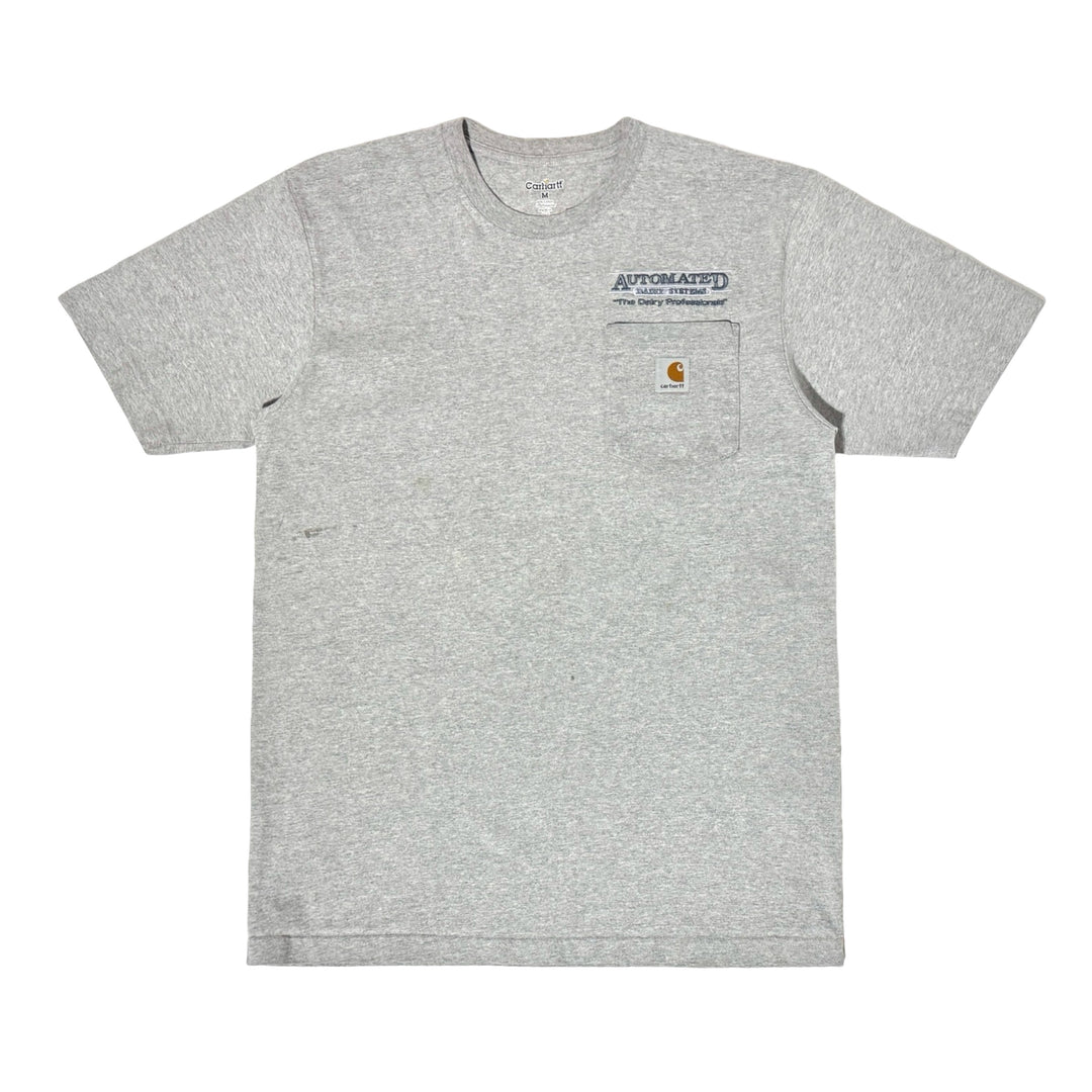 2000’S DAIRY PROFESSIONALS CARHARTT POCKET T-SHIRT MEDIUM