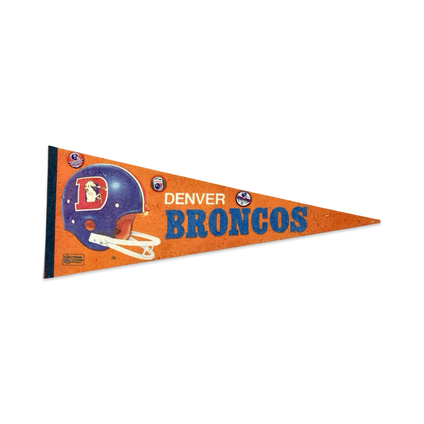 1980’S DENVER BRONCOS PENNET FLAG