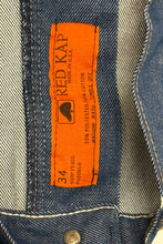 Load image into Gallery viewer, 1980’S RED KAP MADE IN USA WORK DENIM JEANS 30 X 29
