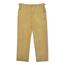 Load image into Gallery viewer, 2000’S POLO RALPH LAUREN MILITARY STYLE KHAKI PANTS 38 X 32
