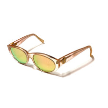 Load image into Gallery viewer, 1980’S KENZO MADE IN JAPAN CUSTOM ROSE GOLD LENSE PINK GRADIENT ACETATE FRAME SUNGLASSES
