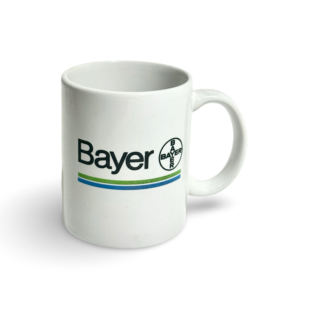 1970’S BAYER PHARMACEUTICALS CERAMIC COFFEE MUG