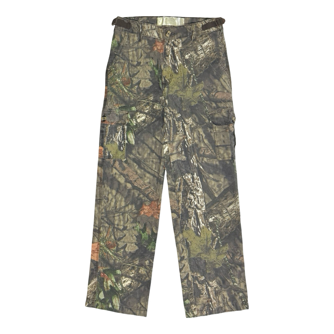 2000’S MOSSY OAK RIP STOP HUNTING CAMO CARGO PANTS SMALL