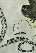 Cargar imagen en el visor de la galería, 1960’S WESTERN RODEO MAP MADE IN USA PRINTED BANDANA HANDKERCHIEF
