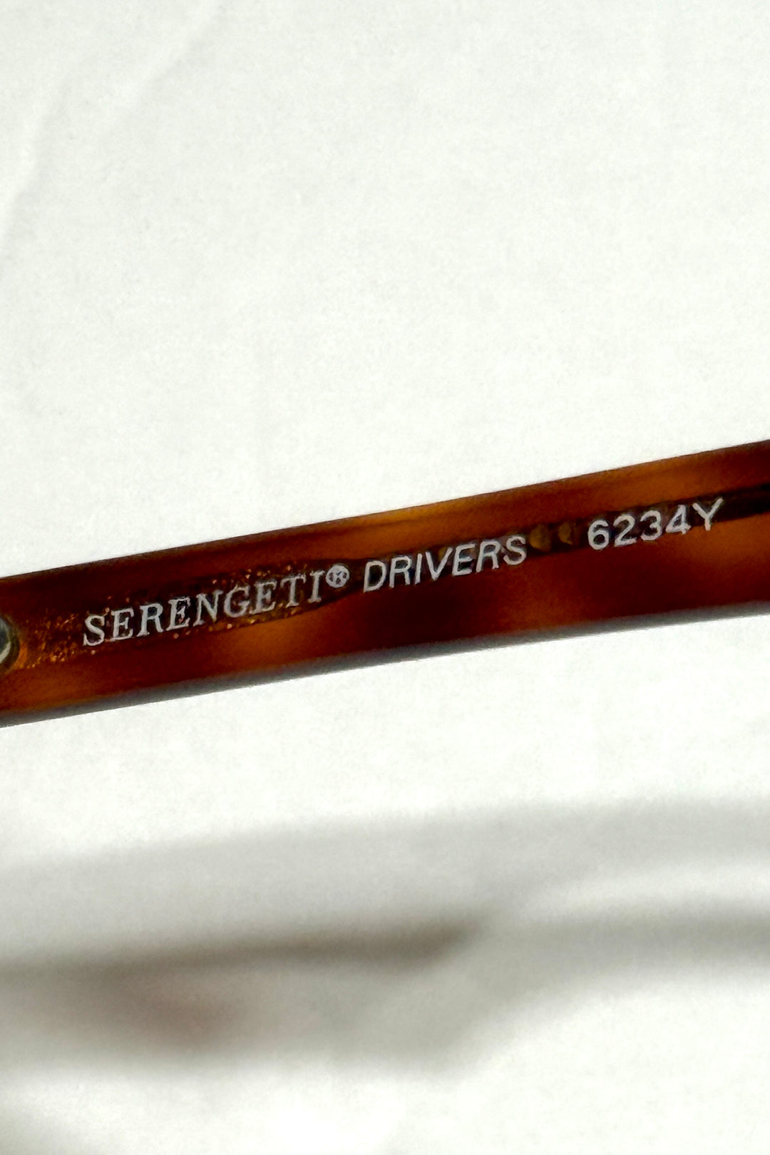 1980’S SERENGETI DRIVERS BY CORNING OPTICS TORTOISE SHELL HAVANA LENSES WAYFARER SUNGLASSES