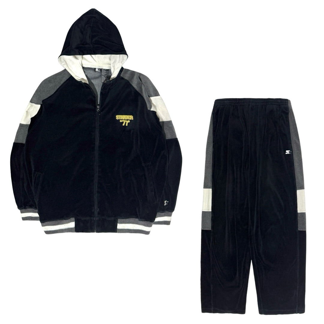 1990’S STARTER BAGGY VELOUR TRACK SUIT X-LARGE